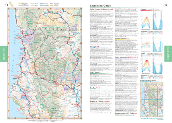 California Road & Recreation Atlas