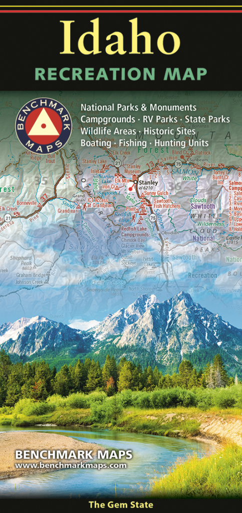 Idaho Folded Map Cover 2026