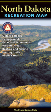 North Dakota Recreation Map