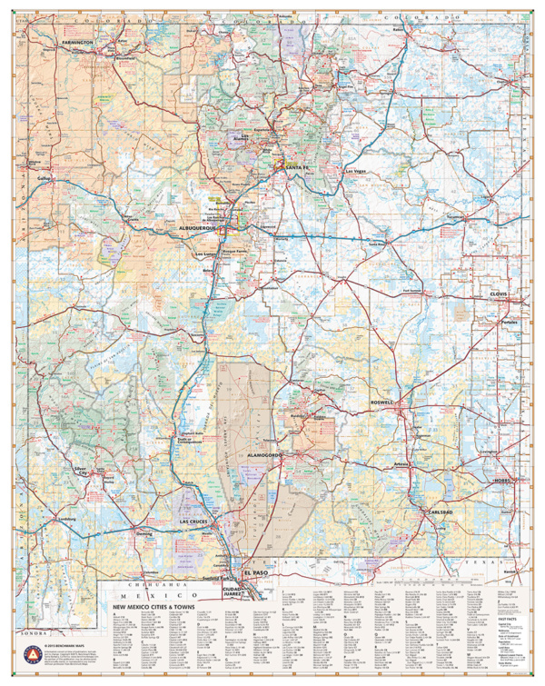 New Mexico Recreation Map