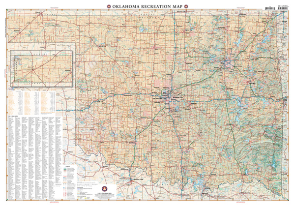 Oklahoma Recreation Map