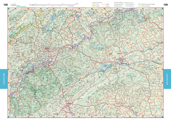 Southern Appalachians Road & Recreation Atlas