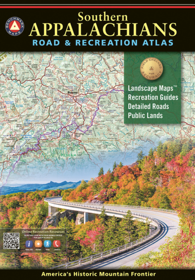 Southern Appalachians Road & Recreation Atlas