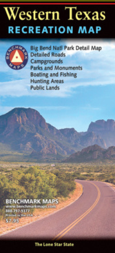 Western Texas Recreation Map