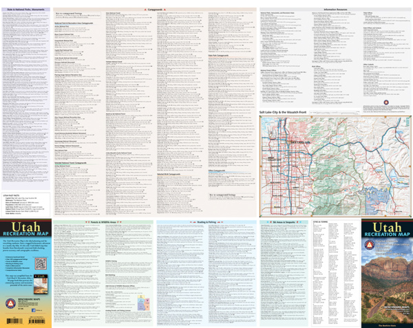 Utah Recreation Map