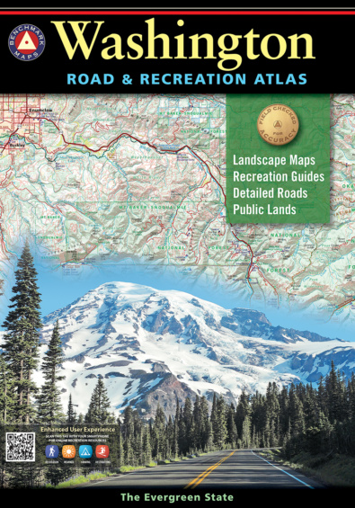 Washington Road And Recreation Atlas Benchmark Maps