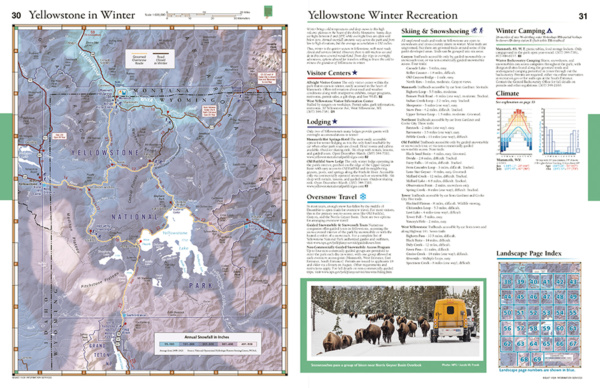 Yellowstone & Grand Teton National Parks Road & Recreation Atlas - Image 5