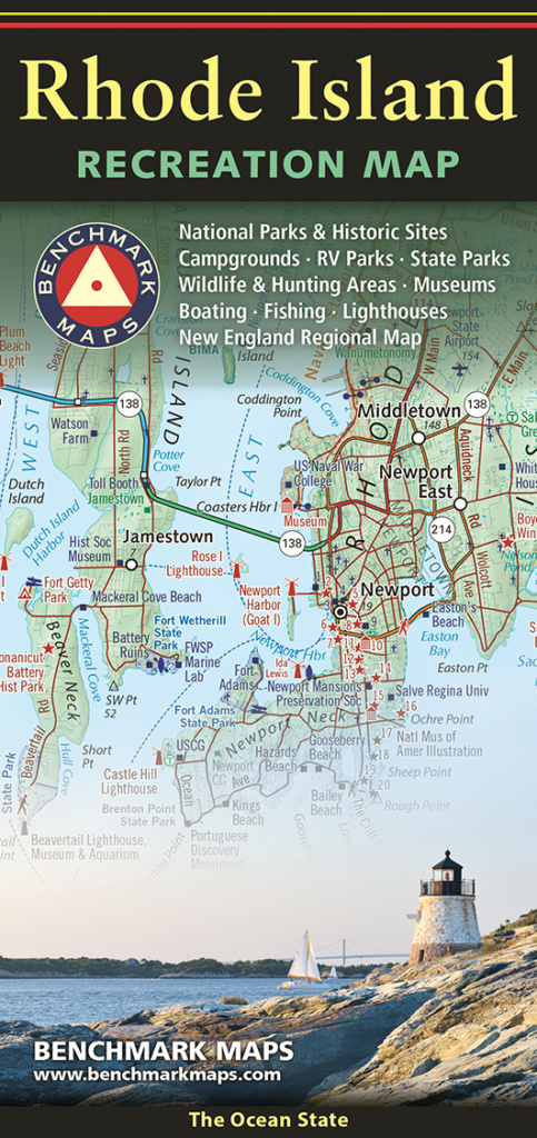 Rhode Island Recreation Map Cover