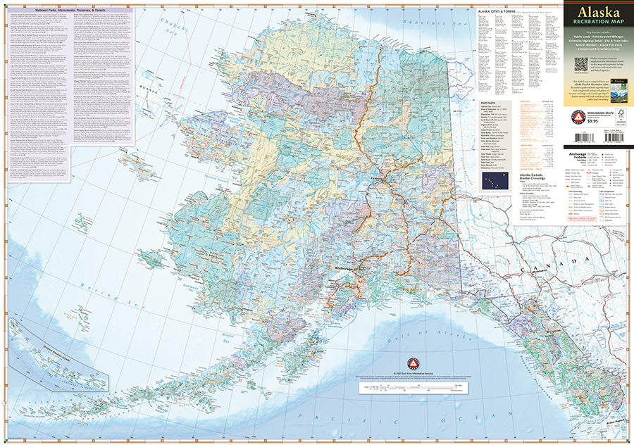 Alaska Recreation Map - Image 4