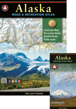 Alaska Atlas and Map Bundle